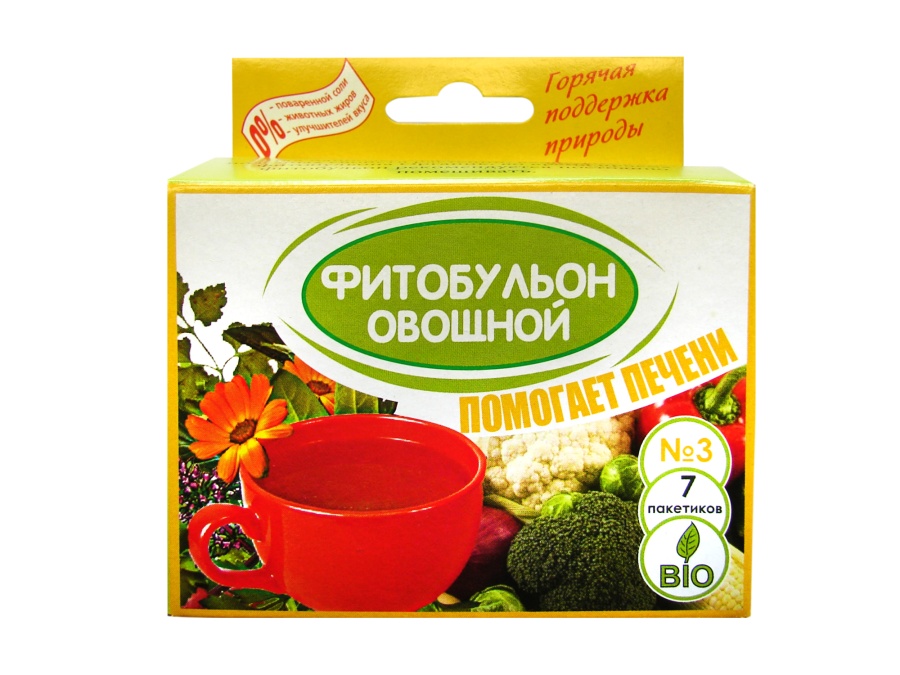 Фитобульон овощной «Органик» №3 Помощь печени